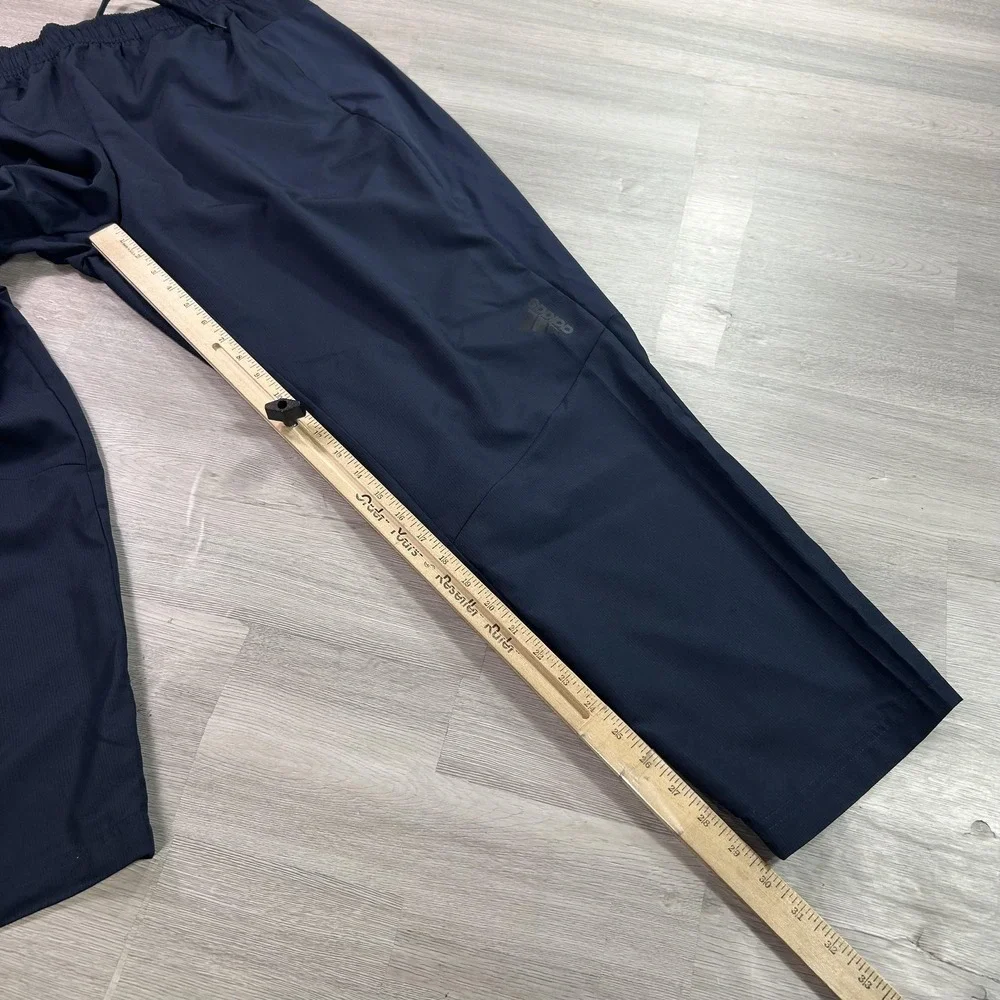 Adidas AEROREADY Track Pants Mens 2XL Blue Regular Fit Training Elastic IL1408